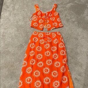 Selfi Leslie 2 piece top/skirt